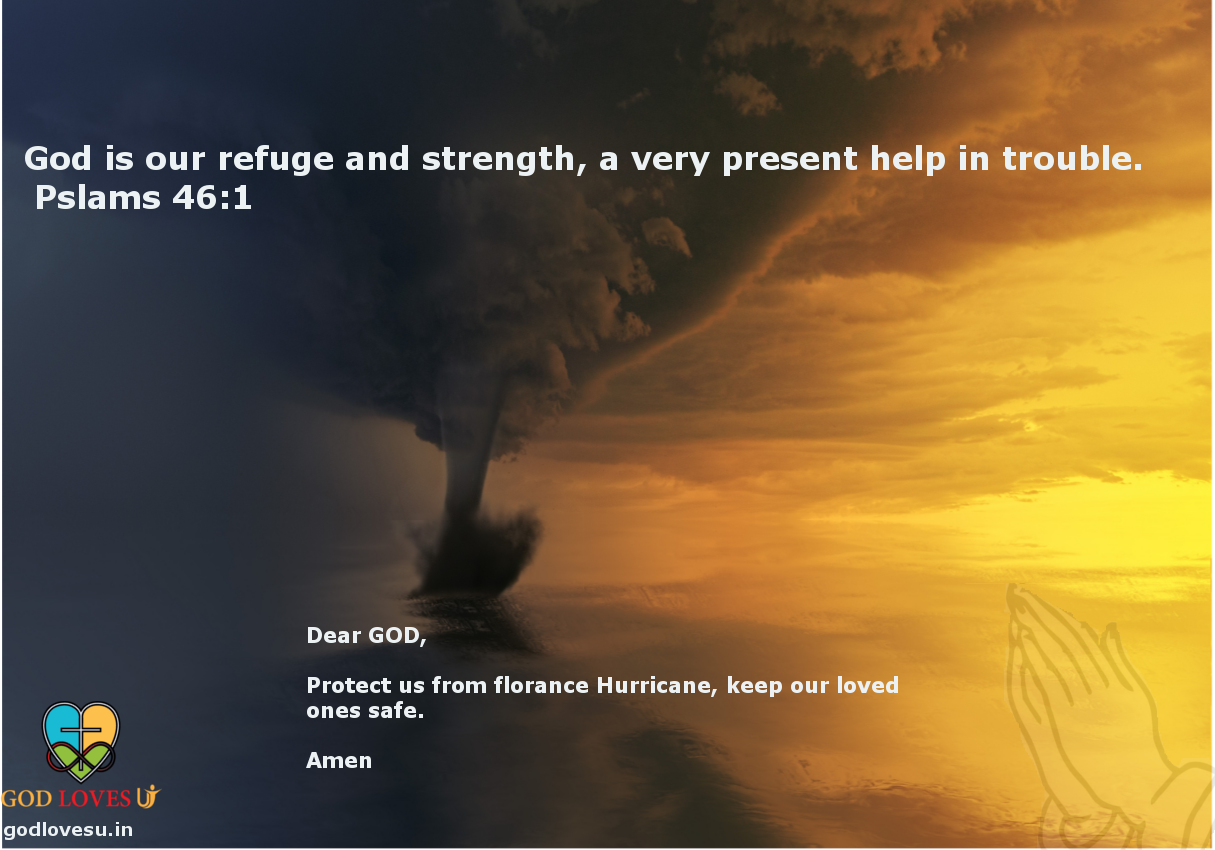 Prayer for Florence hurricane